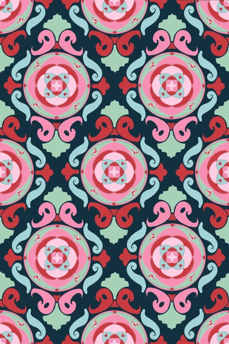 Vintage Romance dunkel alu-dibond by Miris bunte Modewelt
