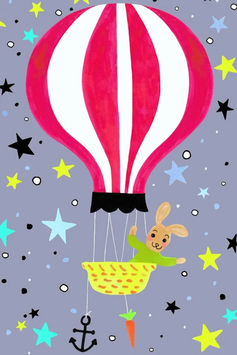 Hase canvas met Baklijst van Kera Till