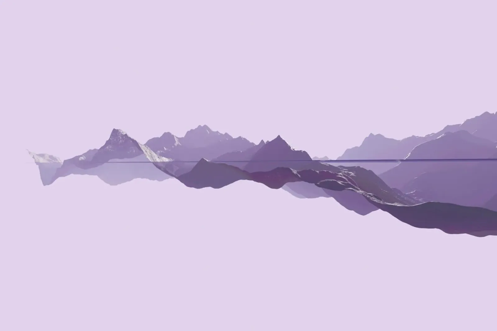 Mountains 1 pellicola backlit da Julian Wolkenstein