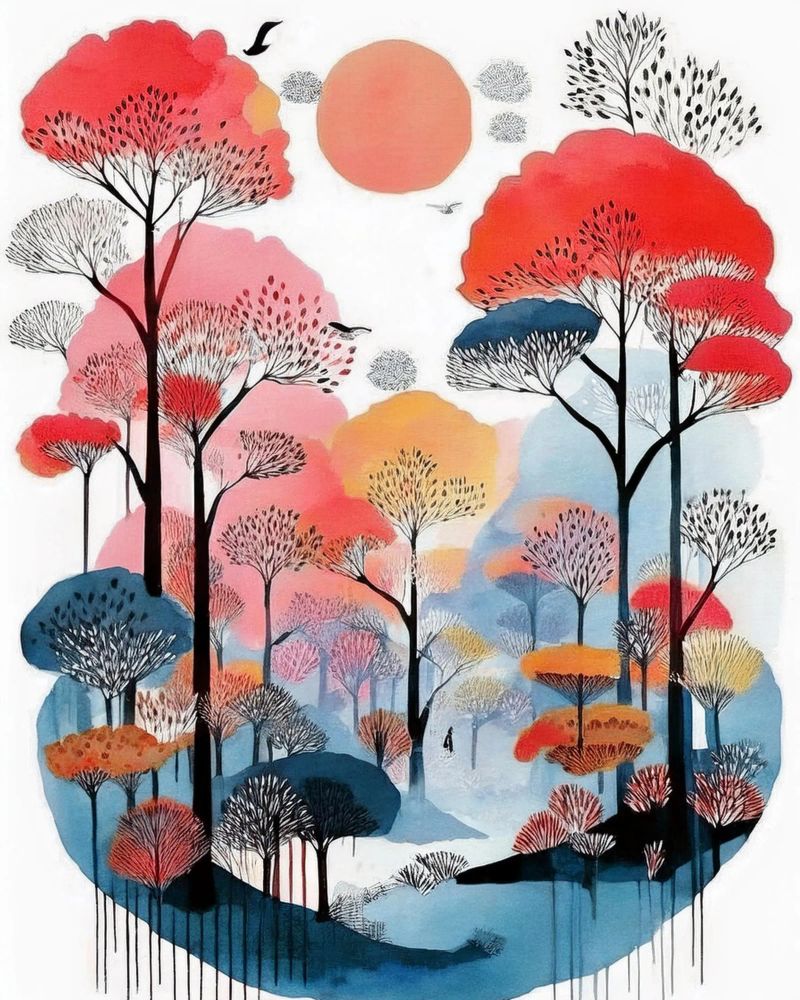 Dream Forest Poster von Hightown Design