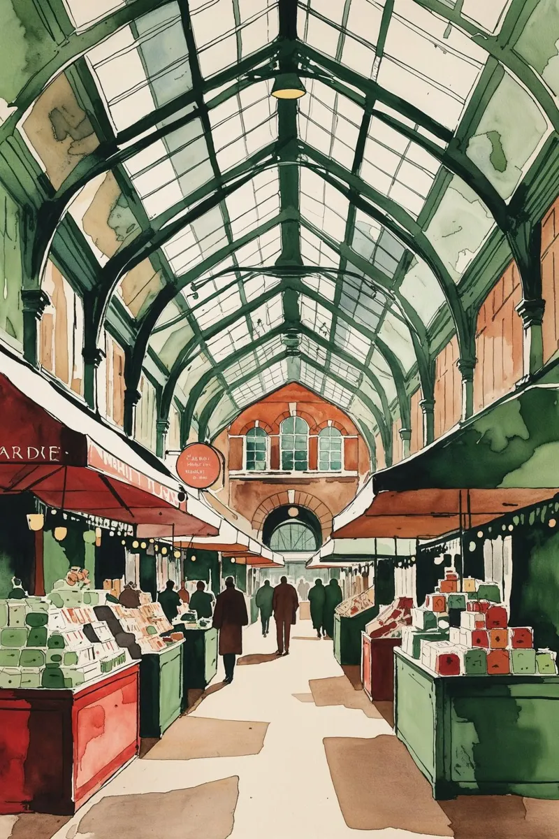 The Heartbeat of Covent Garden carta hahnemühle da AlbertKlee