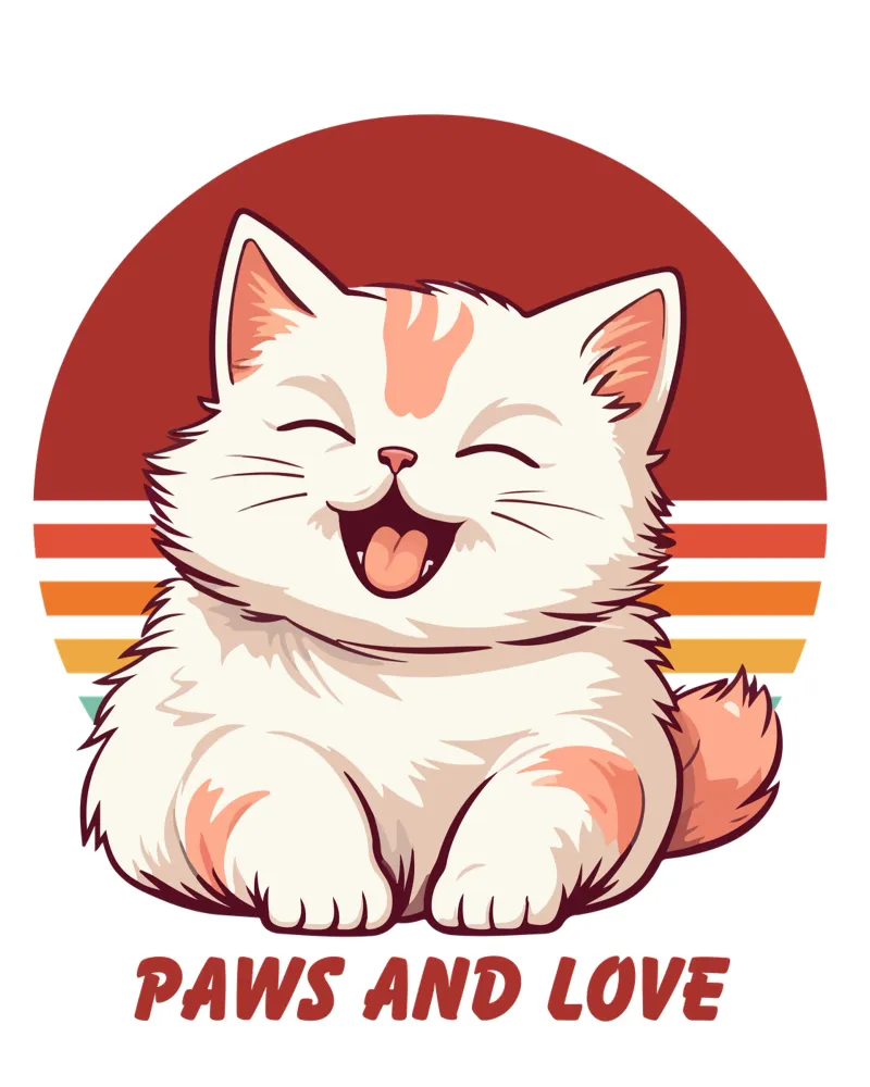 Zampe e amore poster con telaio in plastica da yukihana