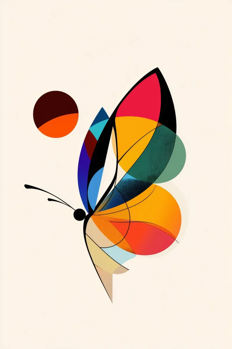 Glass butterfly canvas by DreamPixel