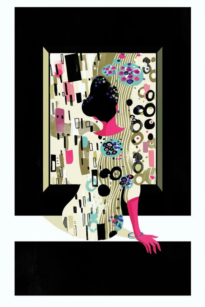 Klimt poster by Pietari Posti