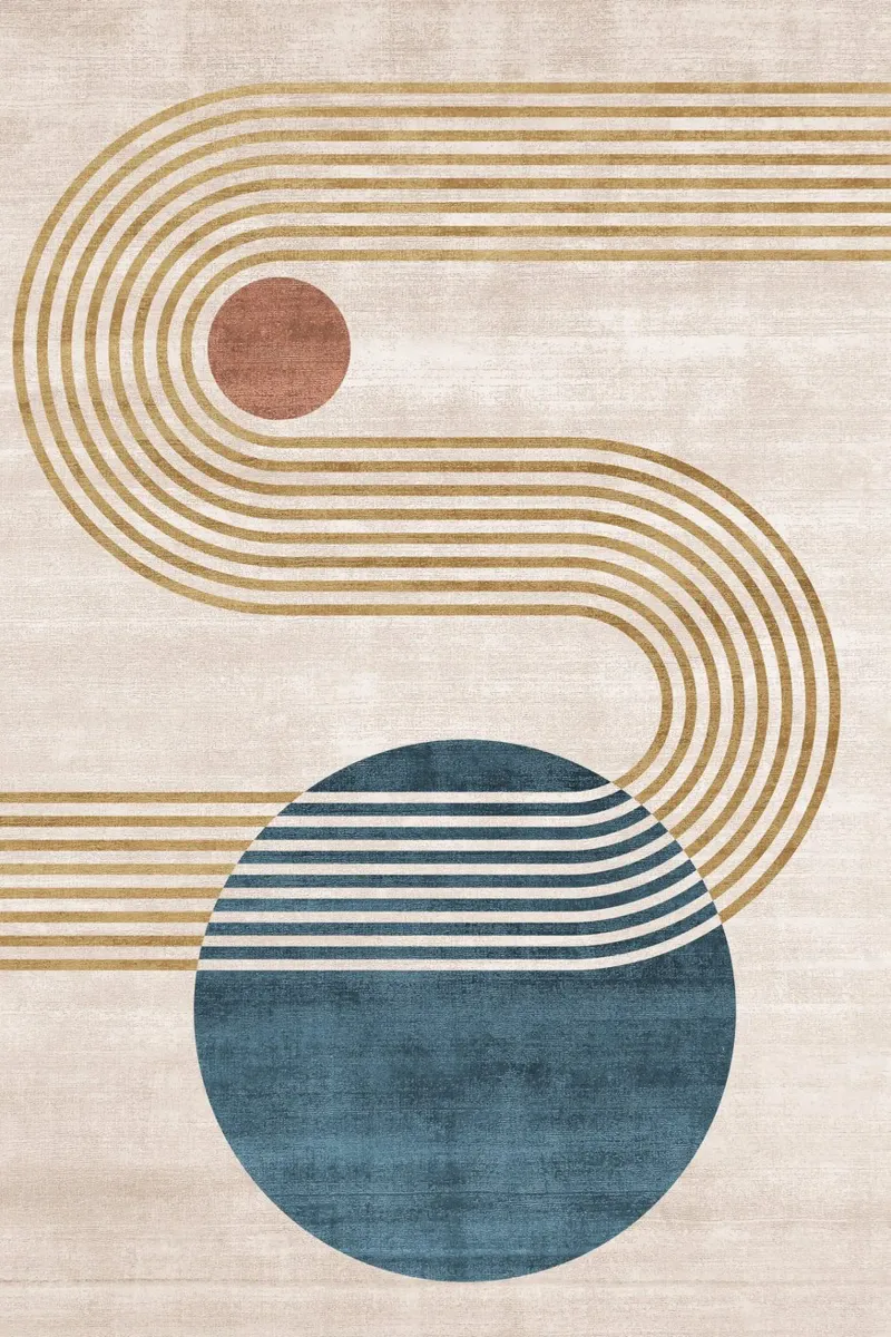 Geometric Harmony No 2 carta hahnemühle da treechild