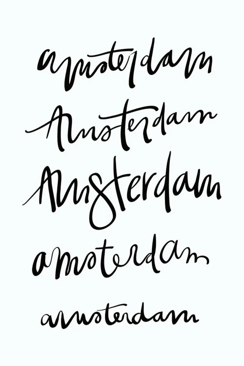 Amsterdam pellicola backlit da Kristen Polsinelli