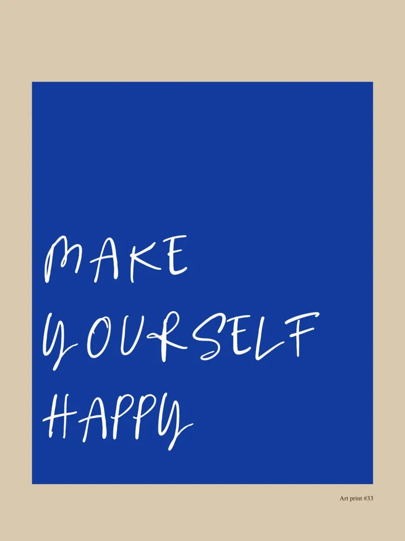 Make Yourself Happy pellicola backlit da treechild