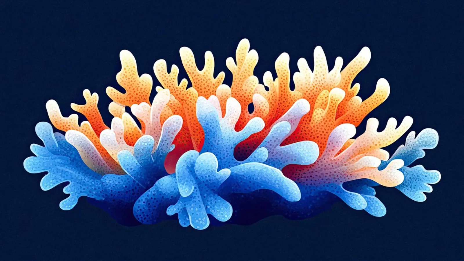 Corail en Harmonie - Nature Oceanique hahnemühle by The Sea