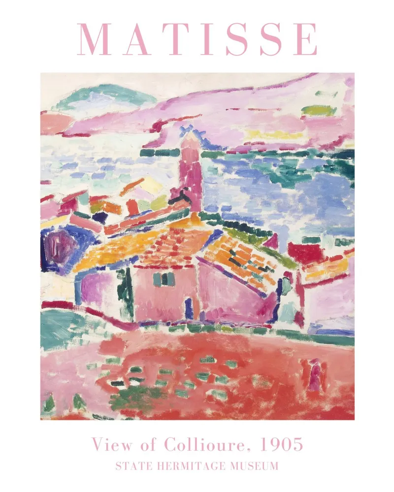 Henri Matisse Poster, Bunte Wandkunst Matisse Hahnemühle von ArtHaus