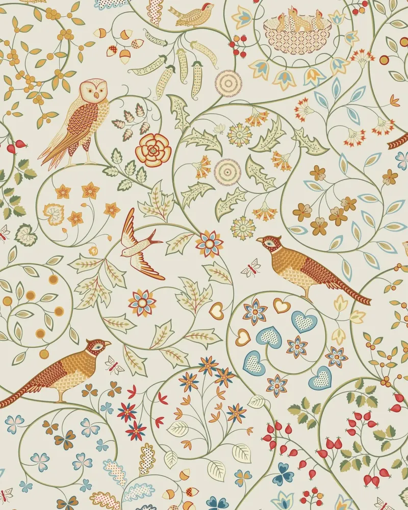 William Morris Prints, Botanical Wall Art, Bird Print Decor hahnemühle de ArtHaus