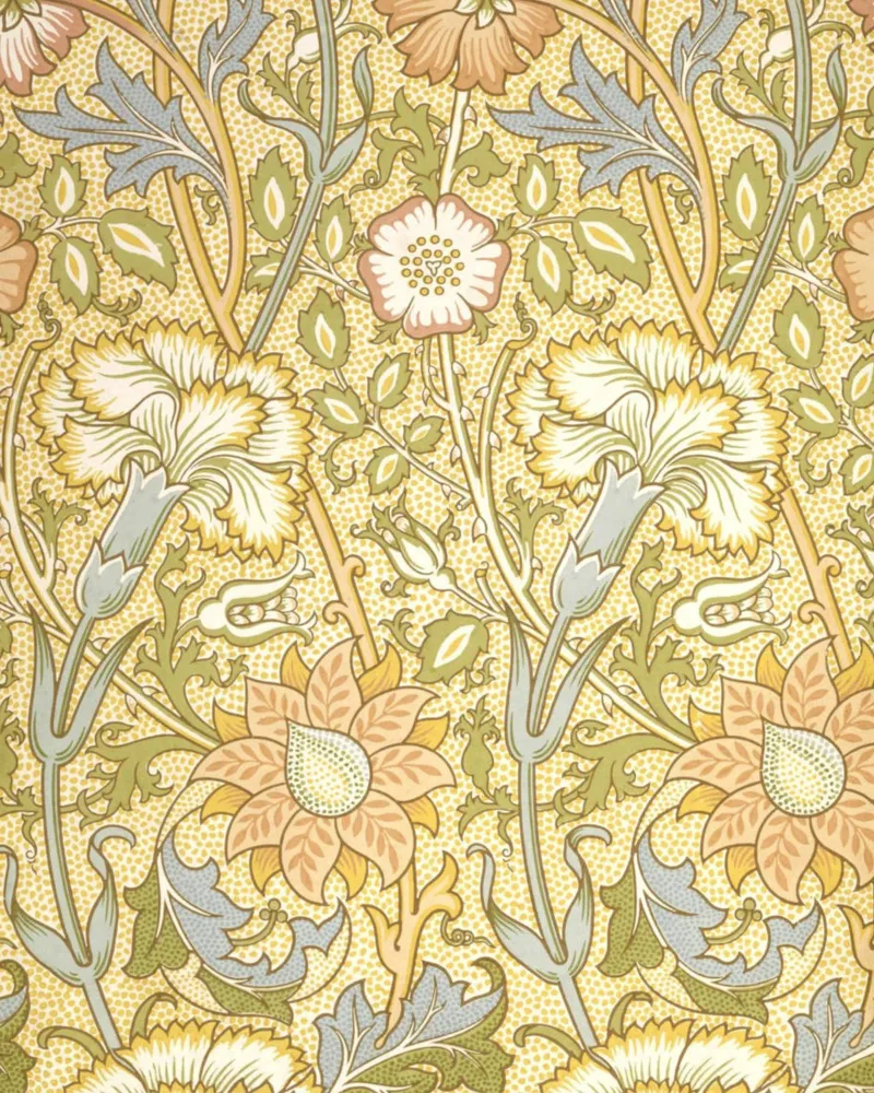 William Morris Drucke, Natur Kunstdrucke, Blumenmuster Kunst Poster mit Kunststoffrahmen von ArtHaus