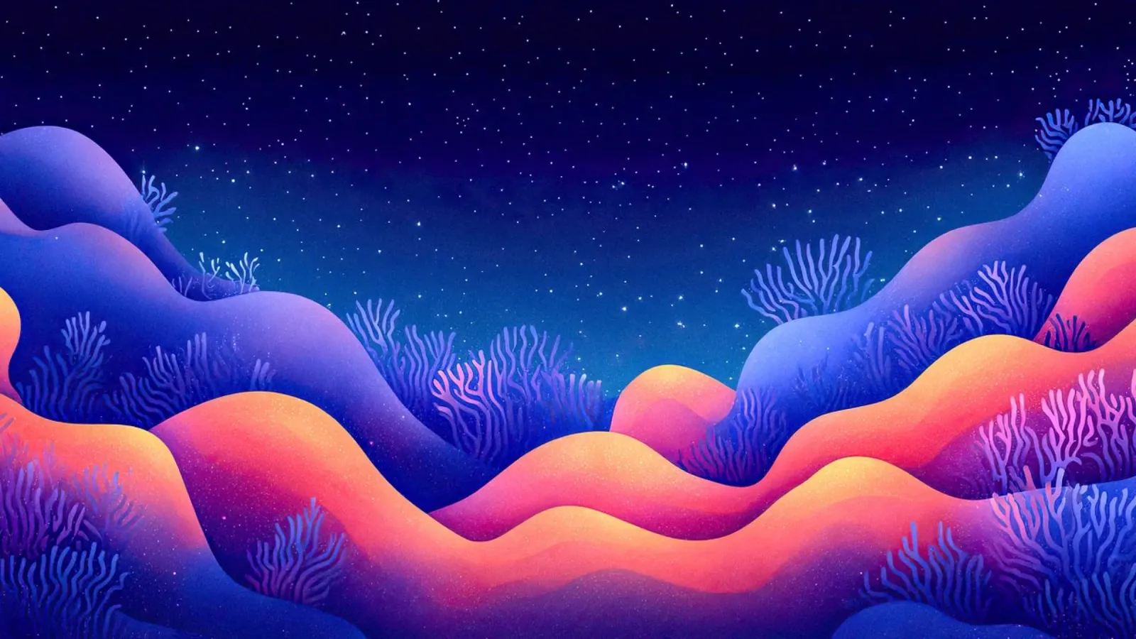 Cosmic Aurora: Waves of Dreams canvas by The Sea