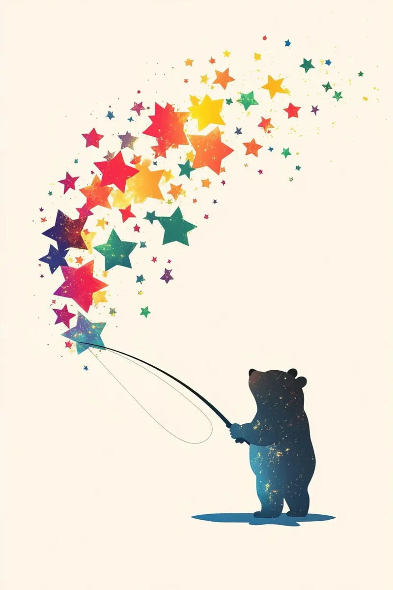 Orso acchiappasogni plexiglass da DreamPixel