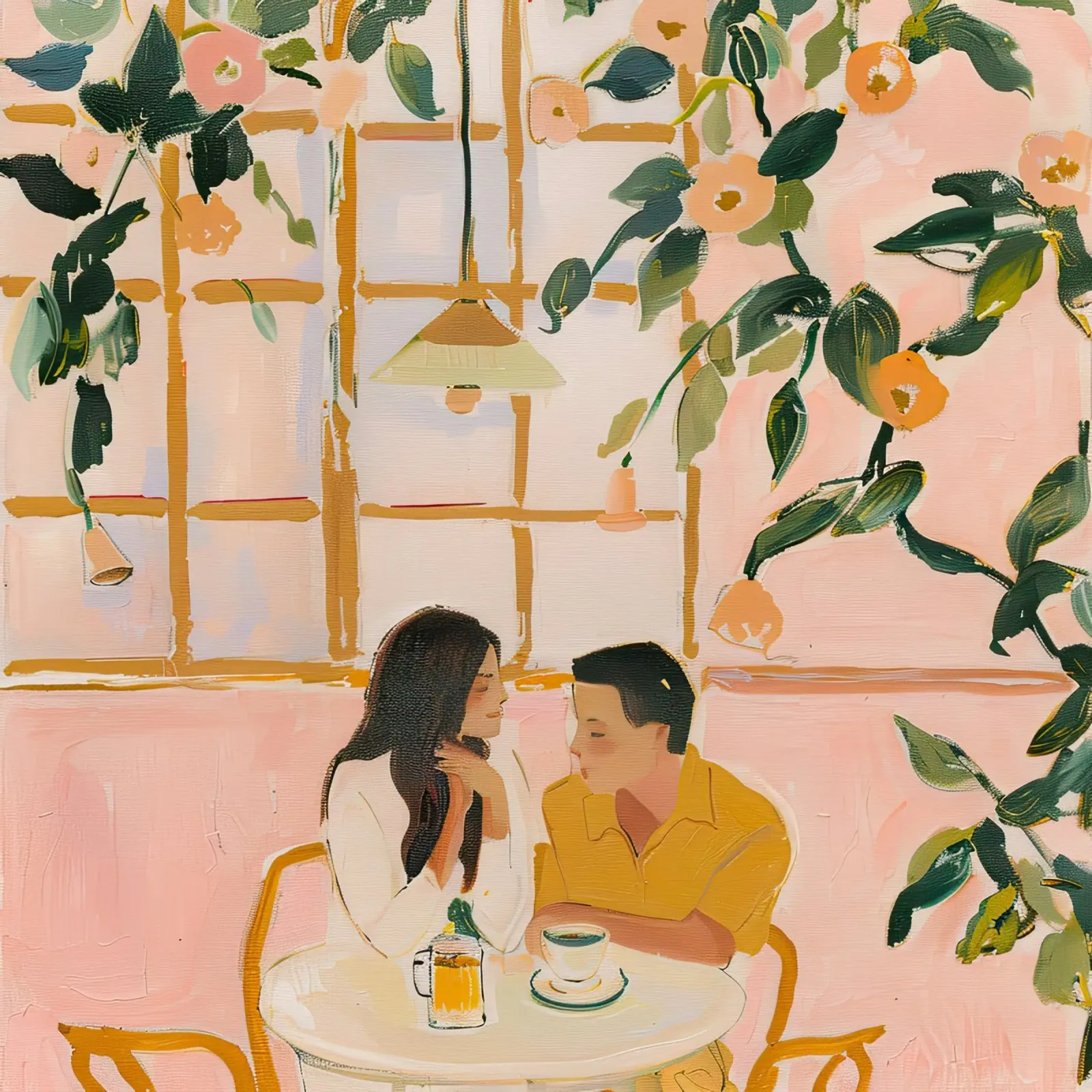 Amore in fiore alluminio dibond da DaarbyN