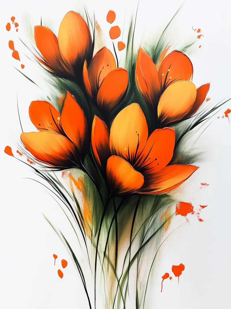 Fiori d'arancio carta hahnemühle da Flora & Horizon