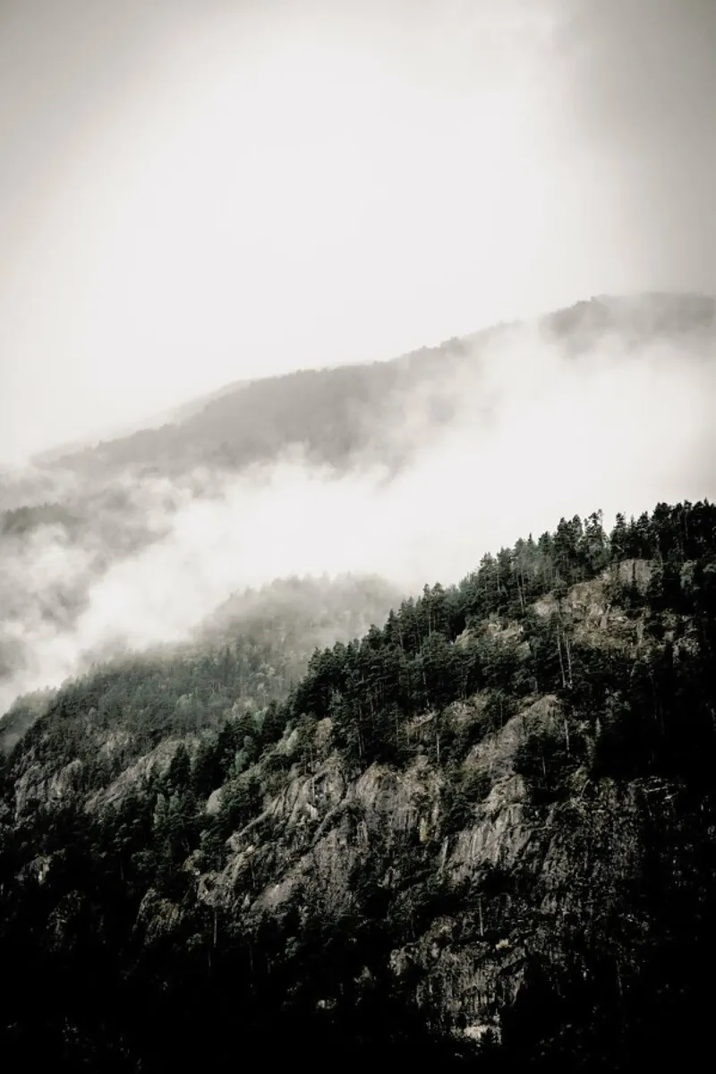 Misty Mountains pellicola backlit da Chris Abatzis