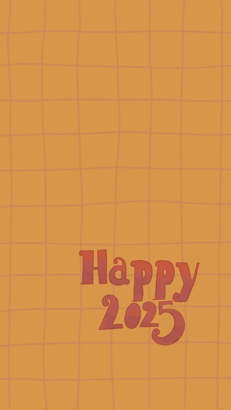 Happy2025! Alu-Dibond von Beeeplan