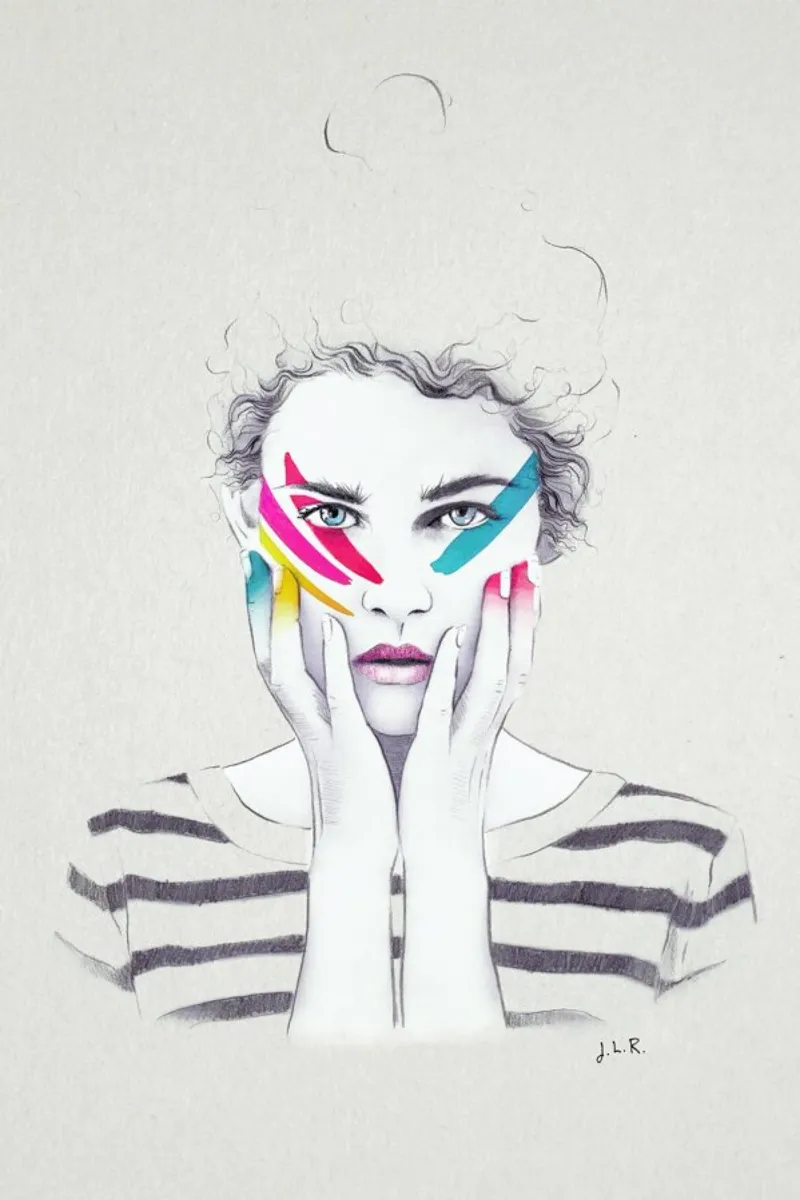 War Paint Ramona hahnemühle de Jenny Liz Rome
