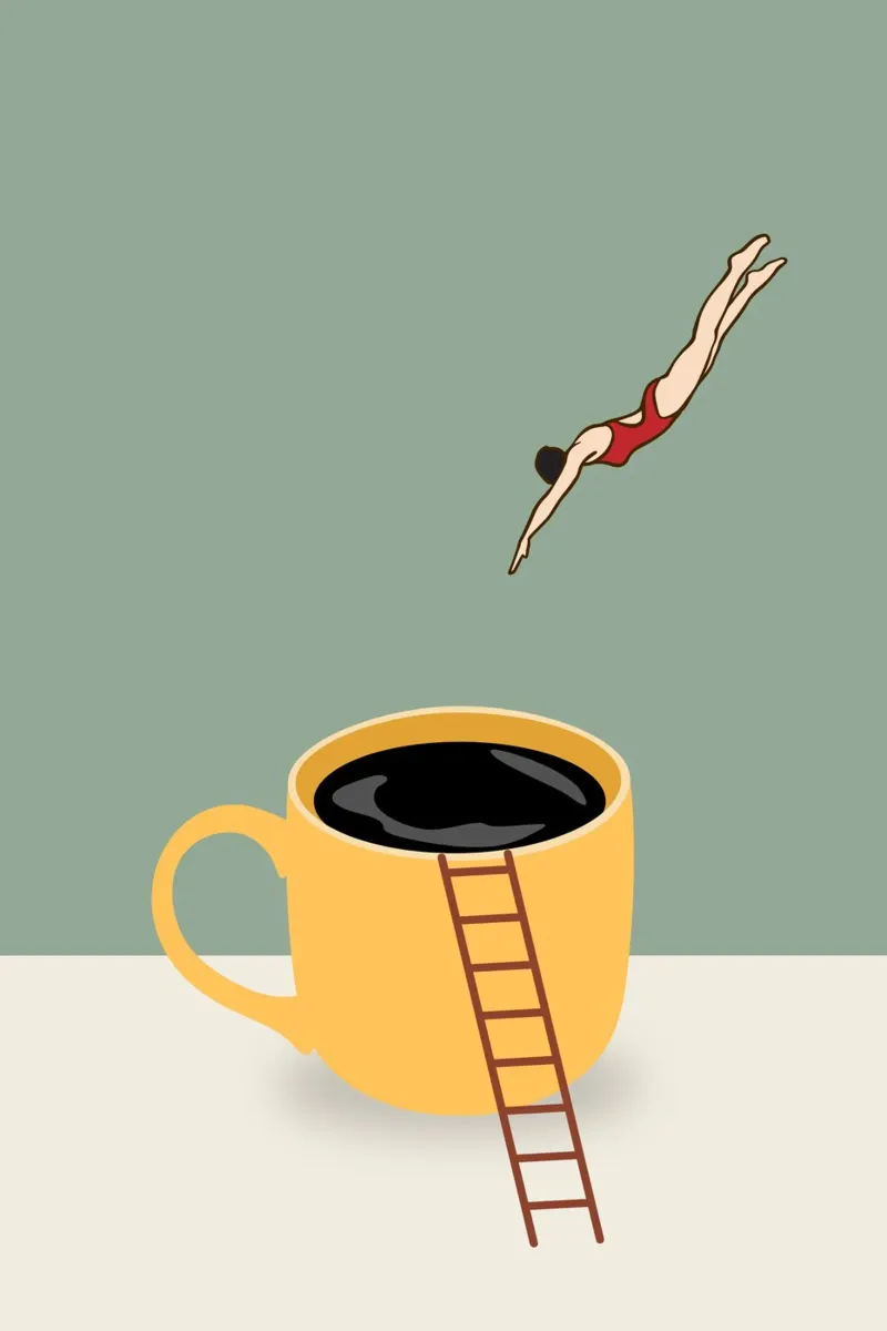 Coffejumping alluminio dibond da NORDLICHT DESIGNS