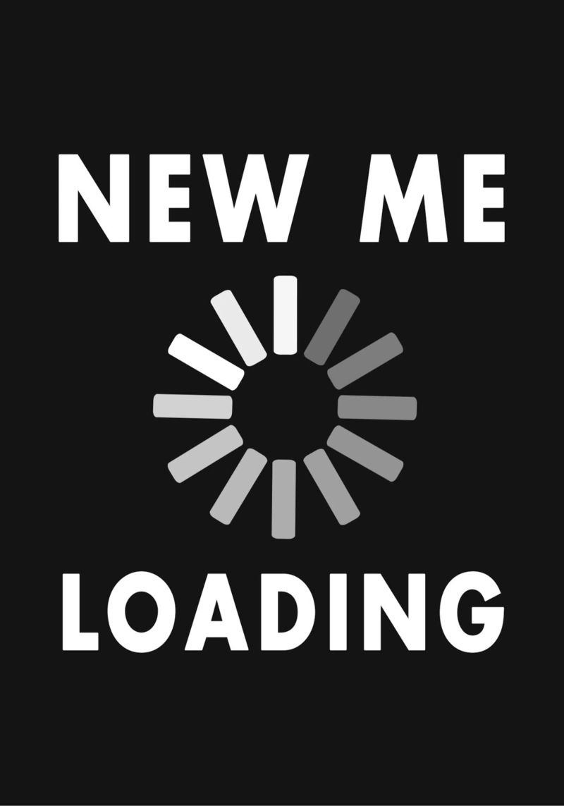 New Me Loading pellicola backlit da WORD & WONDER