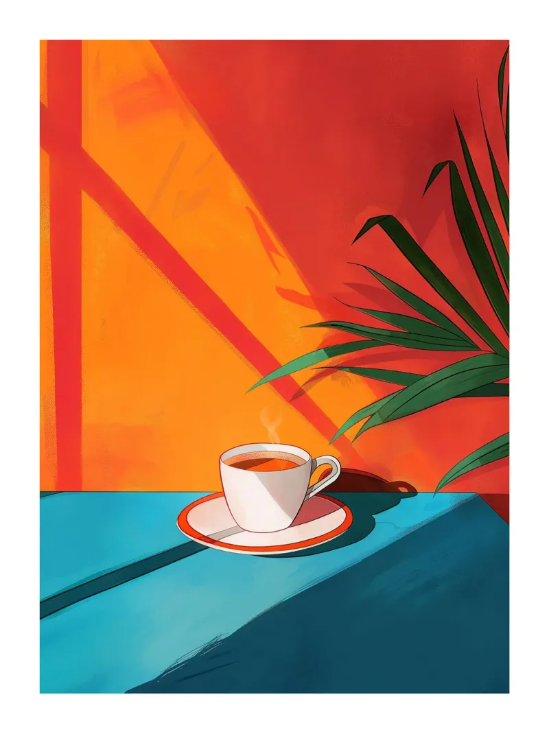 Caffè tropicale plexiglass da Spice & Style
