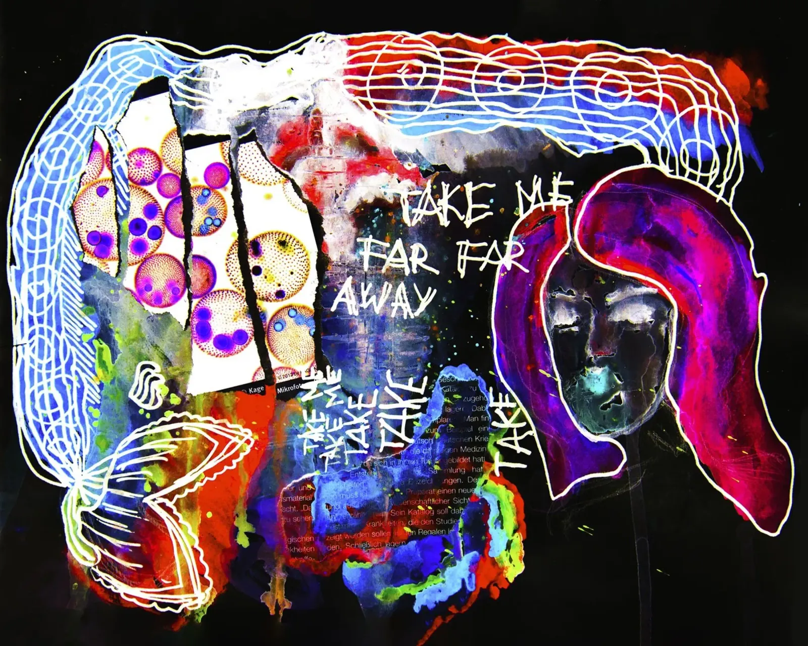 Take me far away pellicola backlit da Hey Vincent