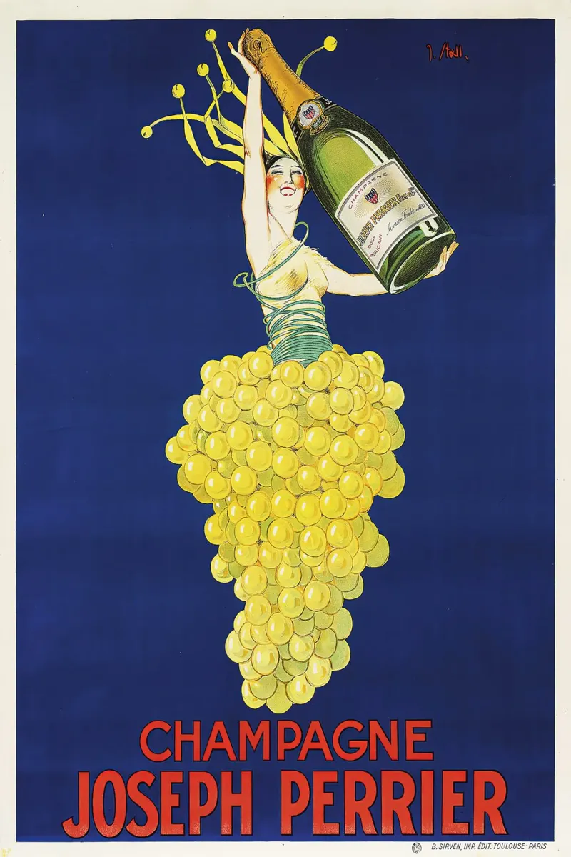 Champagne Joseph Perrier carta hahnemühle da Old Masters