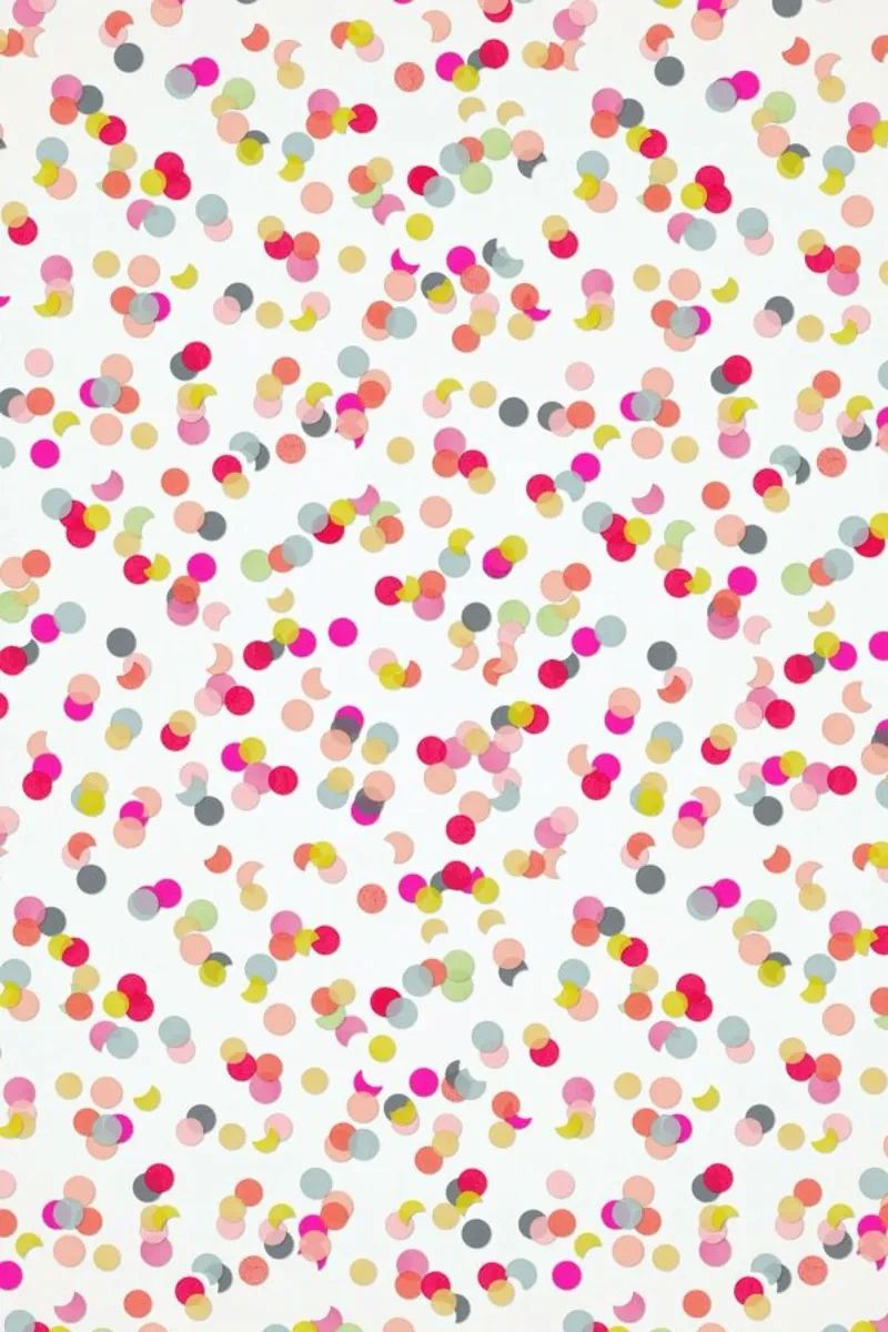 Confetti Mix Pink Poster von Kind of Style