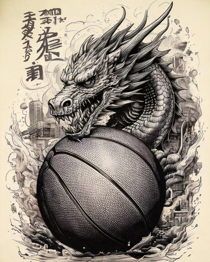 Dragon Ball 1 poster avec cadre en aluminium de tylerstudio