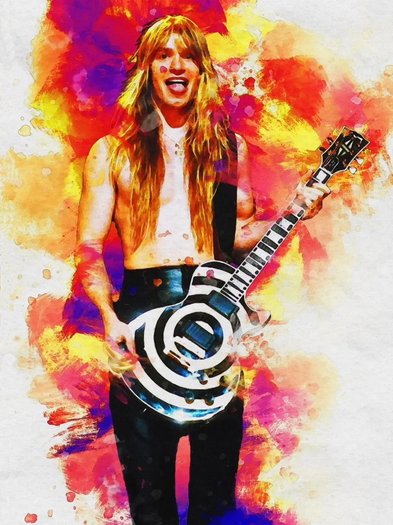 Sbaffo Zakk Wylde pellicola backlit da Gunawan Rb