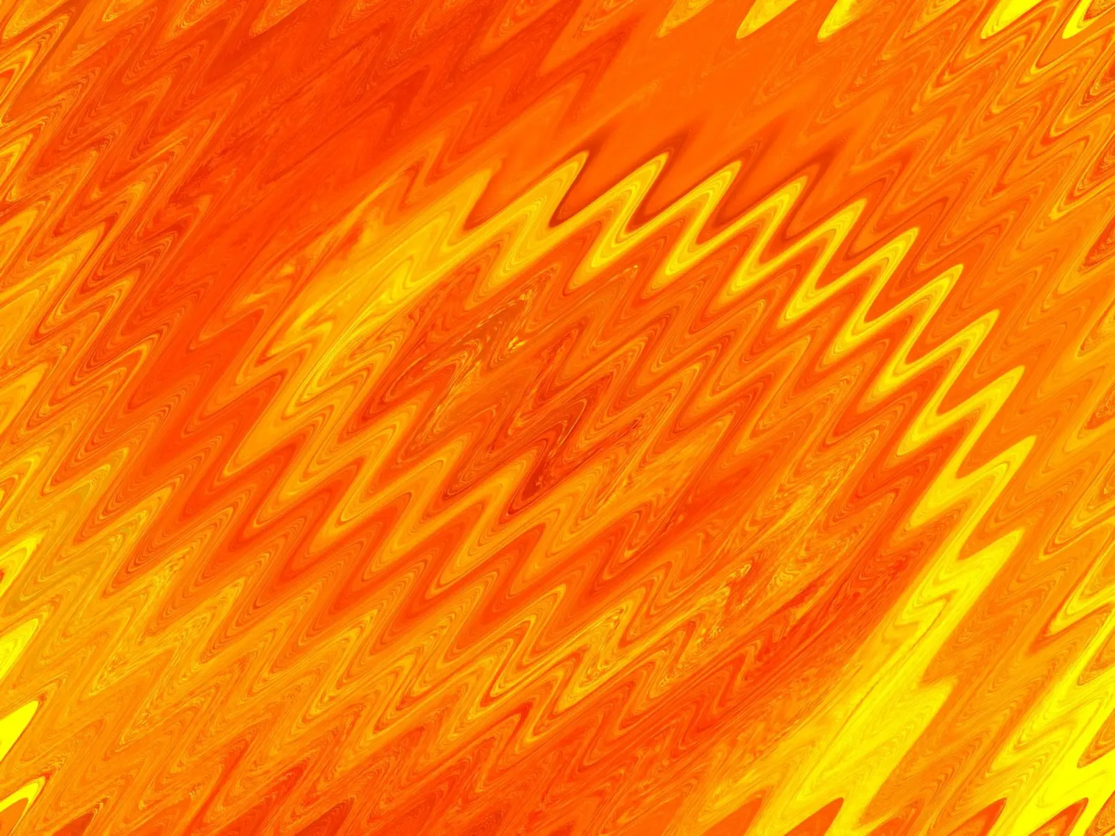 Abstract zigzag pattern in the colours orange and yellow canvas by Something for you