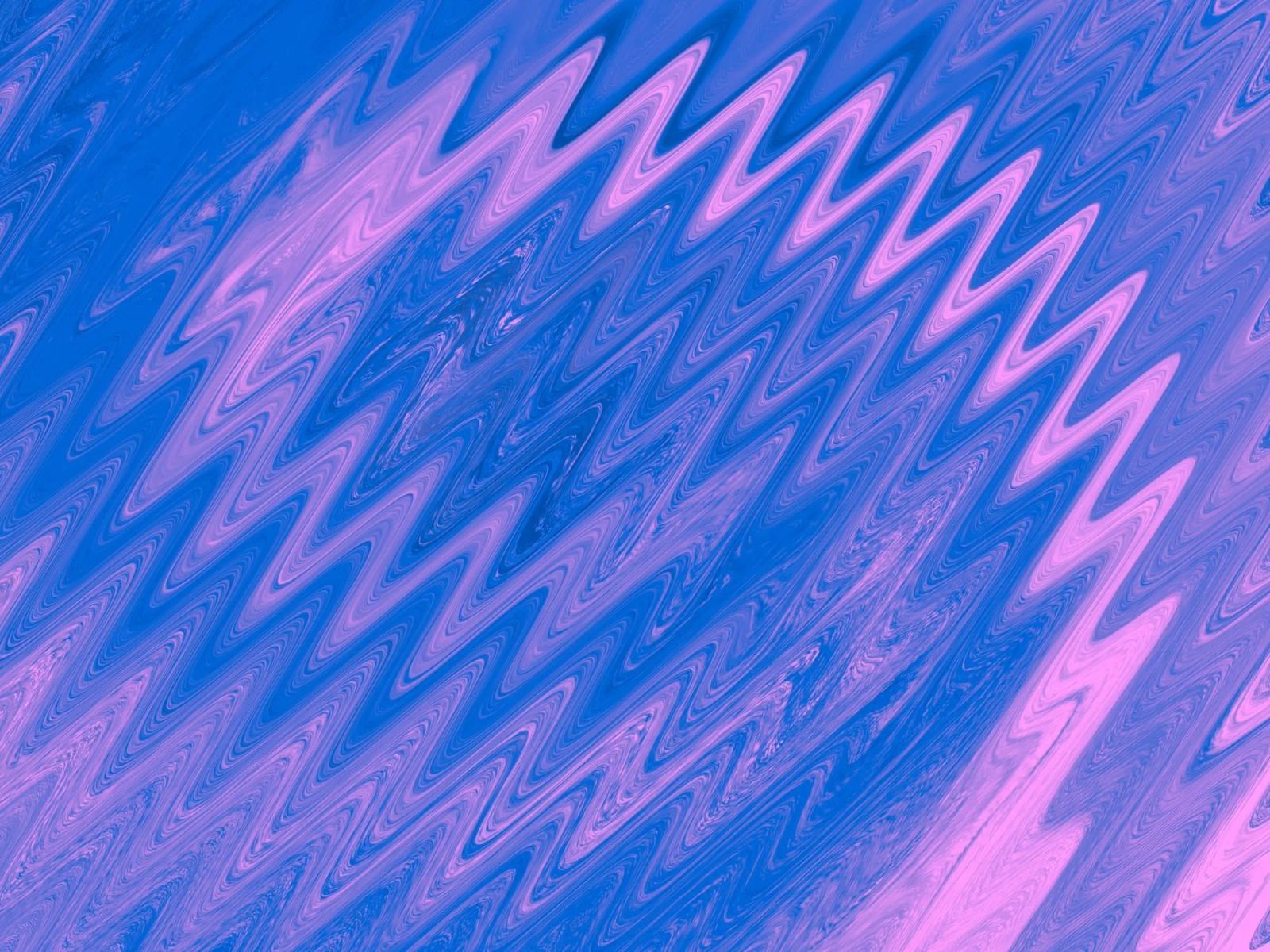 Abstract zig zag pattern in blue and pink canvas by Something for you