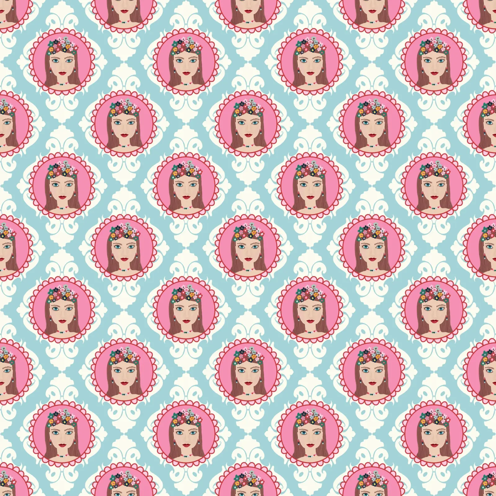 Im Herzen Prinzessin  PATTERN pellicola backlit da Miris bunte Modewelt