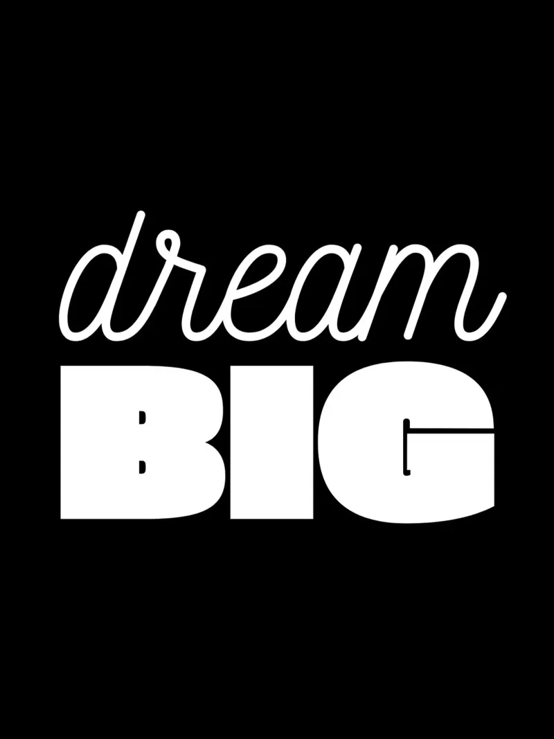 Daily Motivational Quotes poster con telaio in legno da Dreamer10