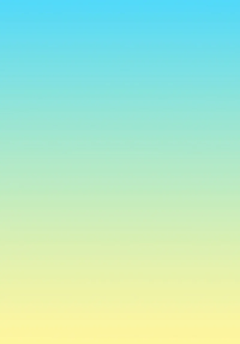 Sunny Sky kleurverloop kunst canvas met Baklijst van Paigaam Studio