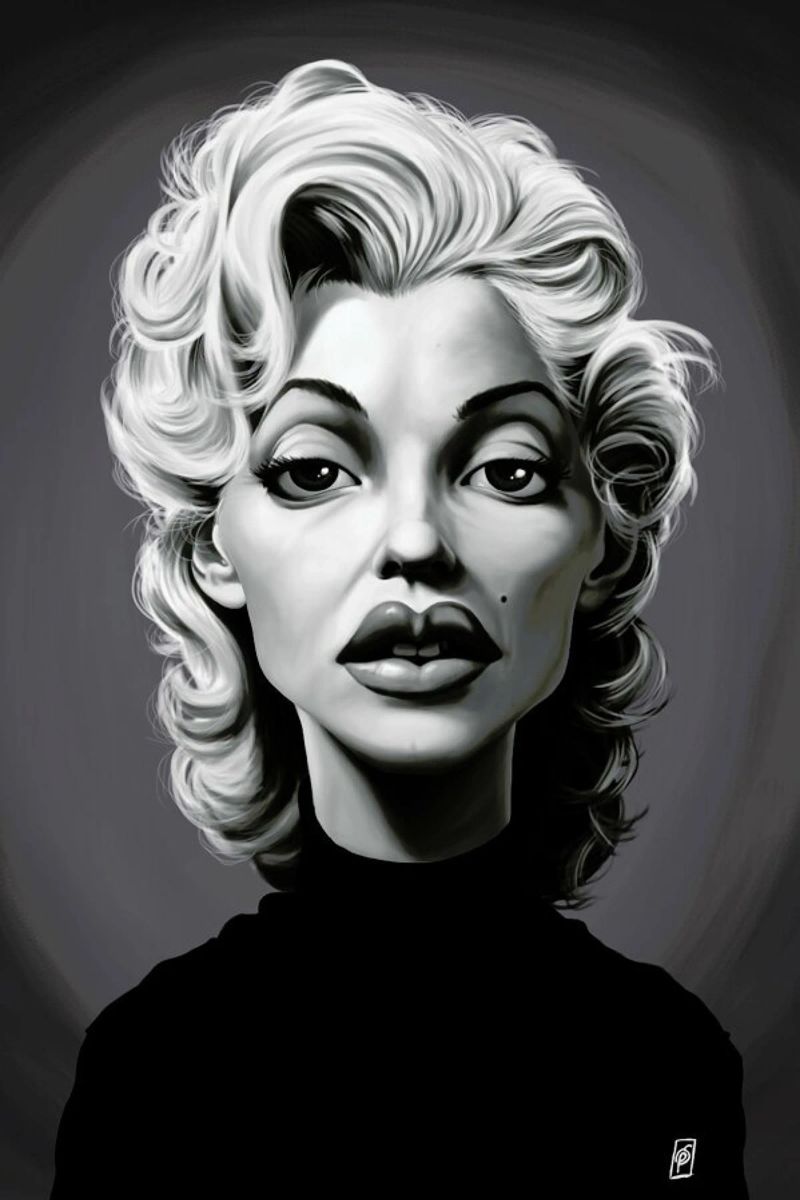 Marylin Monroe poster da Rob Art | Illustration
