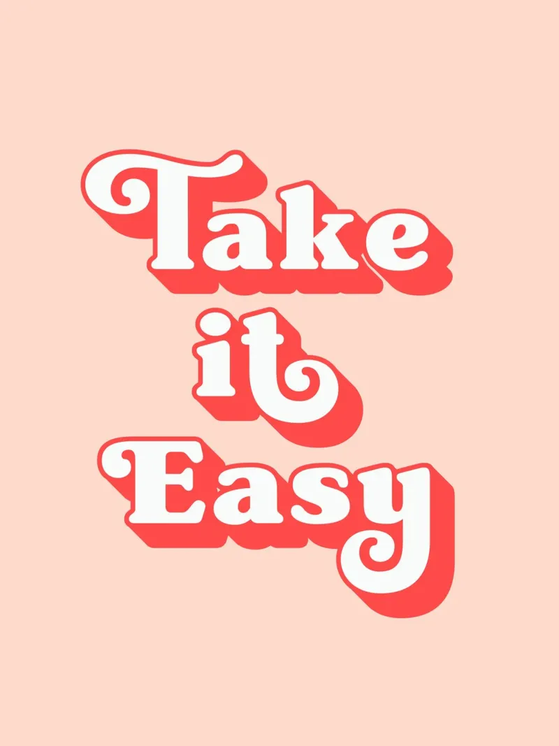 Take it easy (Tono melocotón claro) hahnemühle de Paigaam Studio