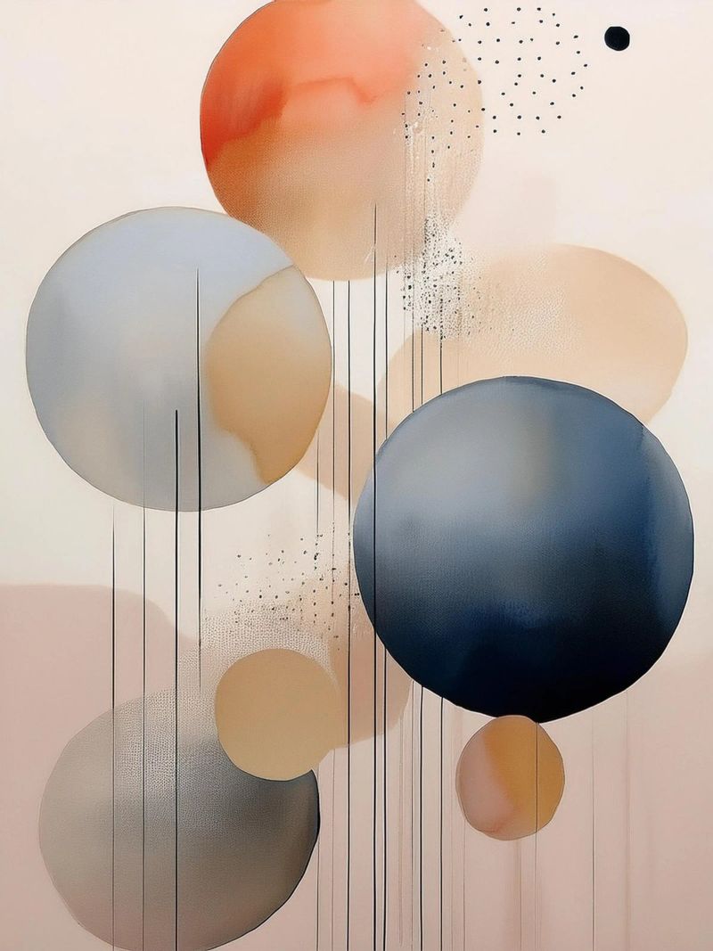 Abstract Shapes #2 alluminio dibond da Hightown Design