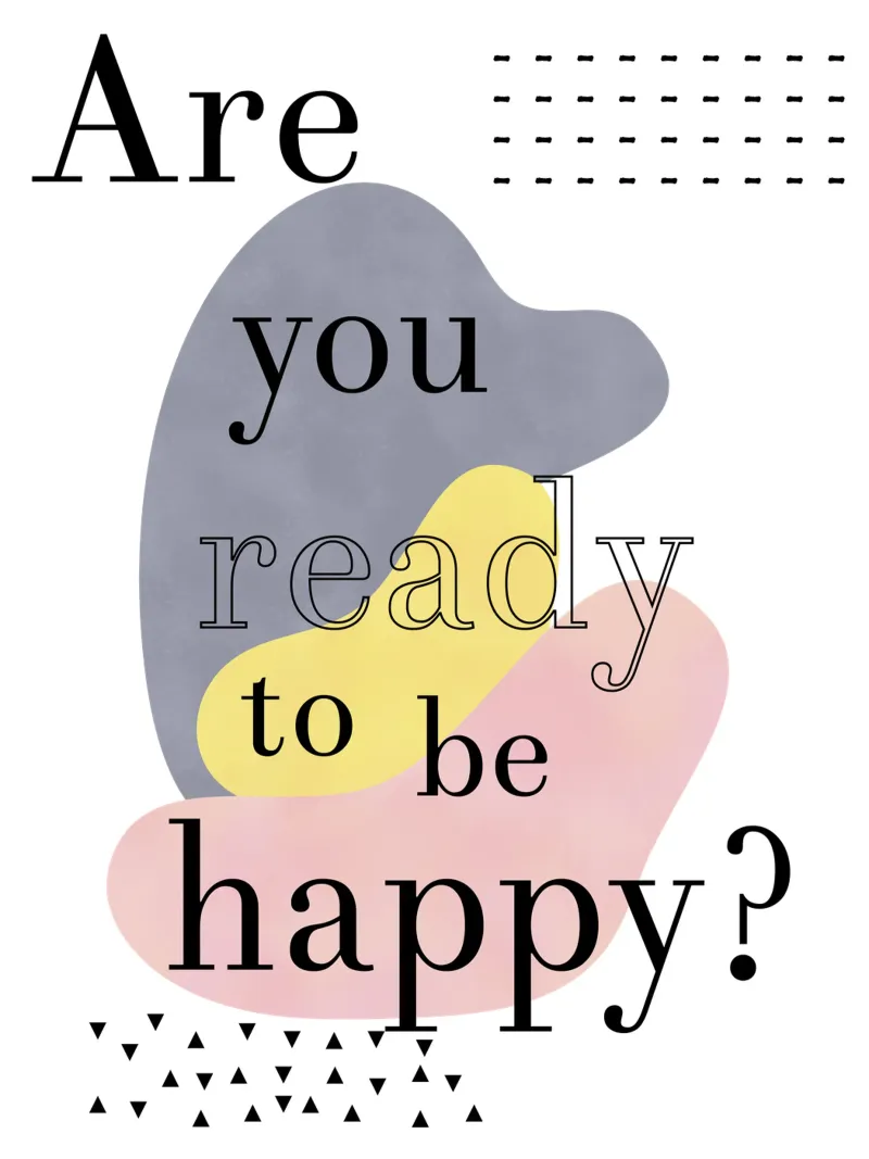 Are you ready to be happy? pellicola backlit da natural neutral