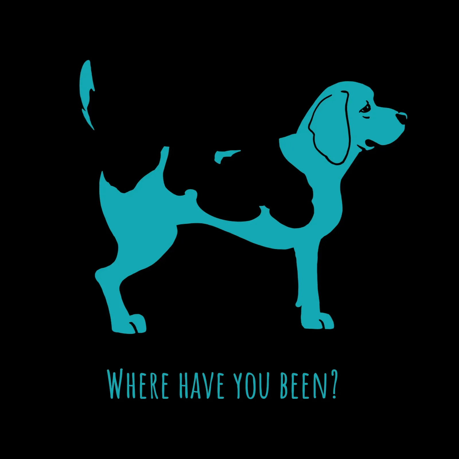 Beagle pellicola backlit da Pop dogs