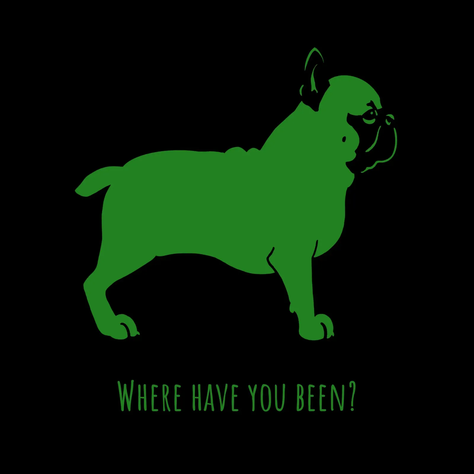 Bulldog francese carta hahnemühle da Pop dogs