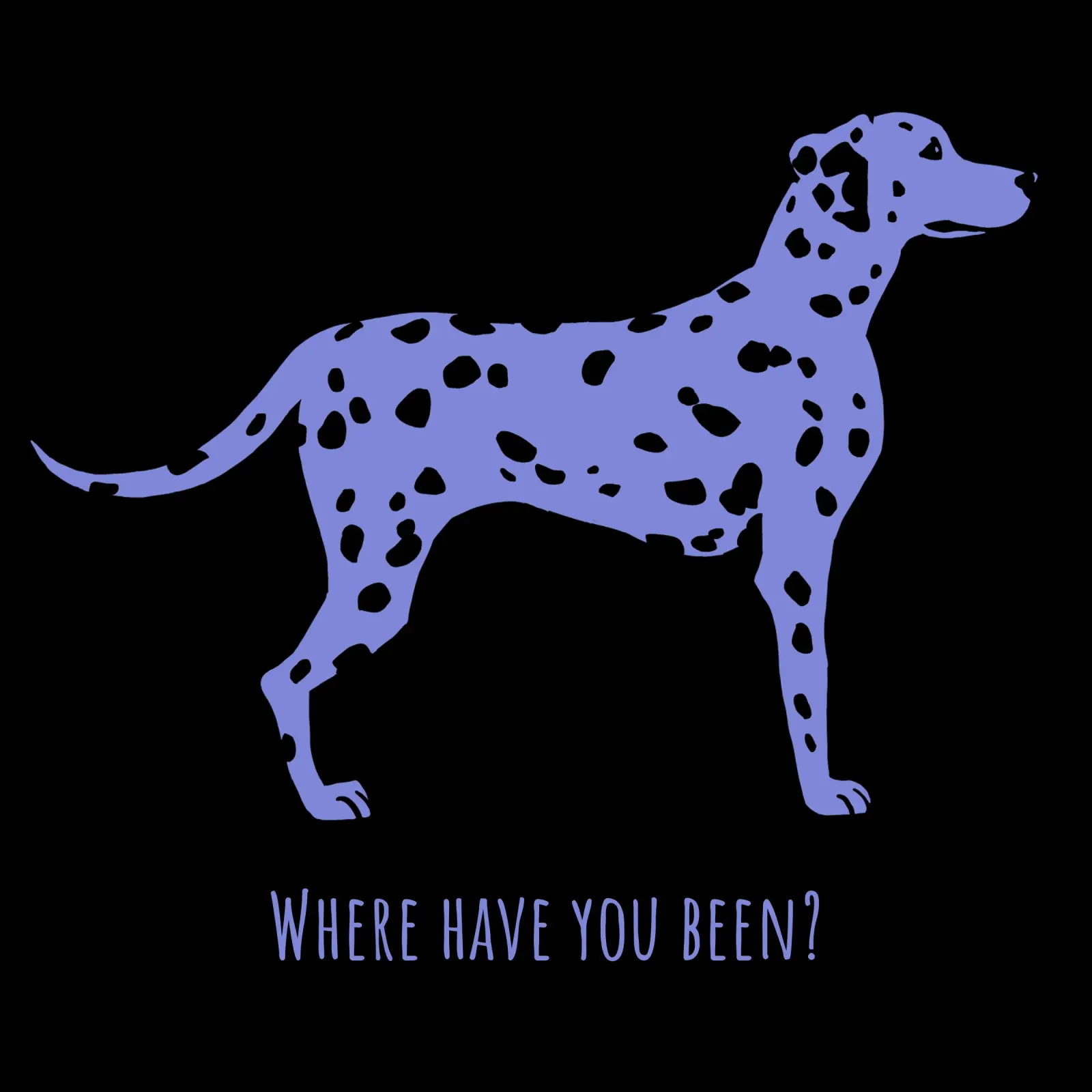 Dalmata pellicola backlit da Pop dogs