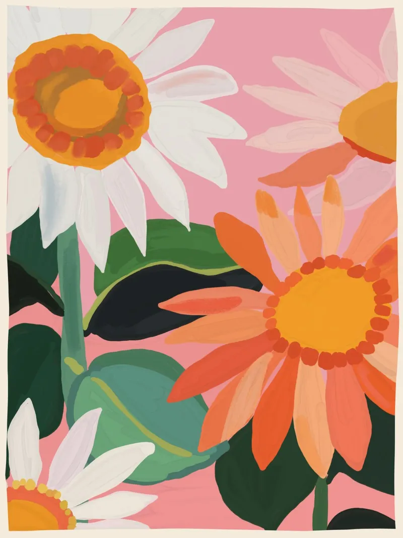 Sunflowers 20 canvas by ThingDesign