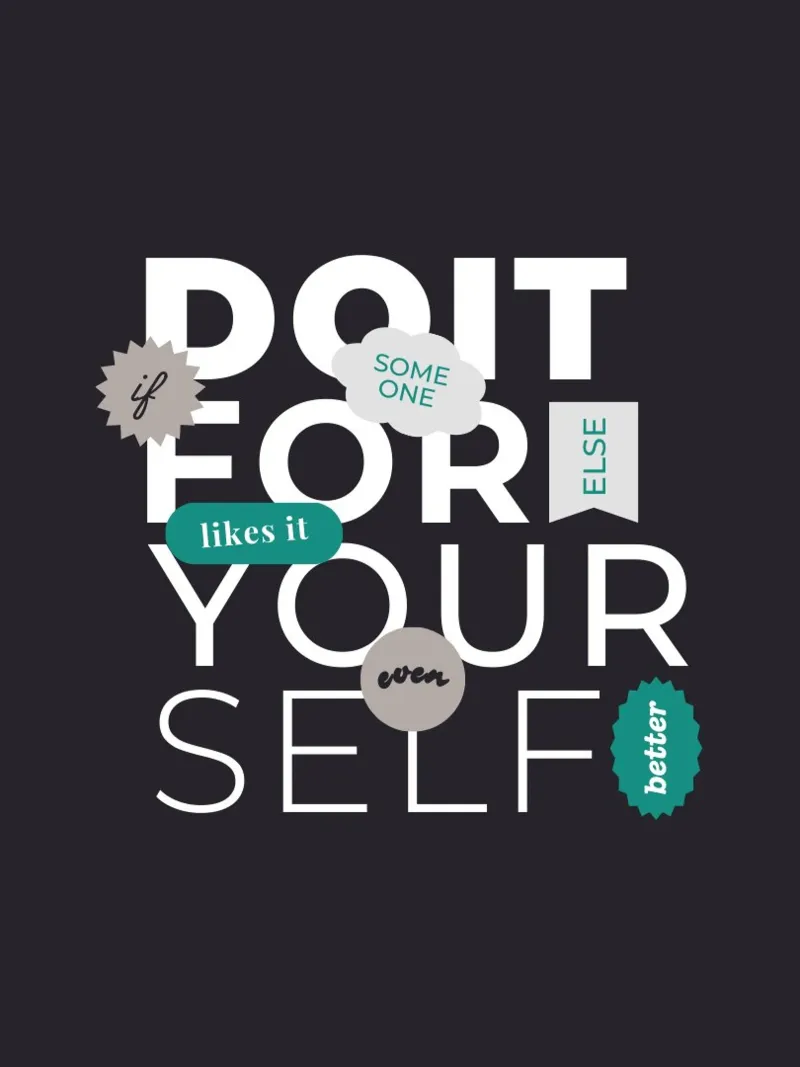 Do It For Yourself Hahnemühle von byh.illustration