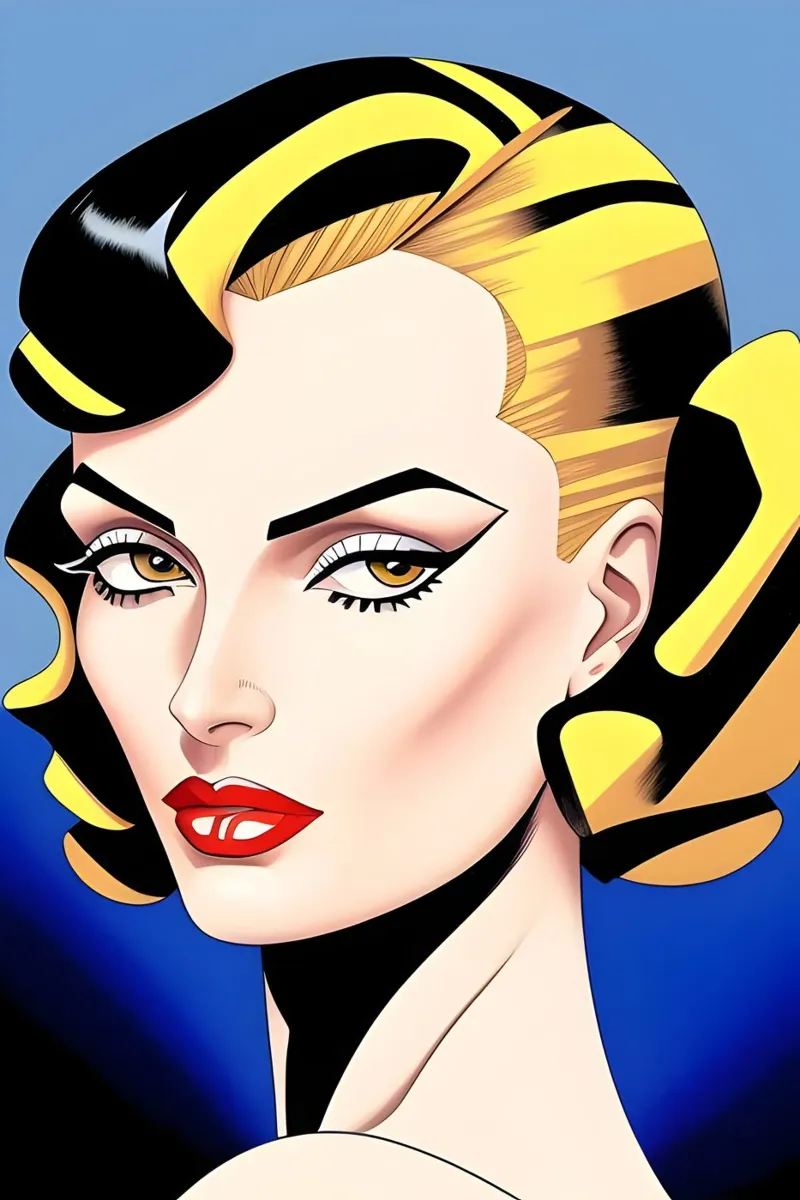 Design della moda pellicola backlit da ART DECO