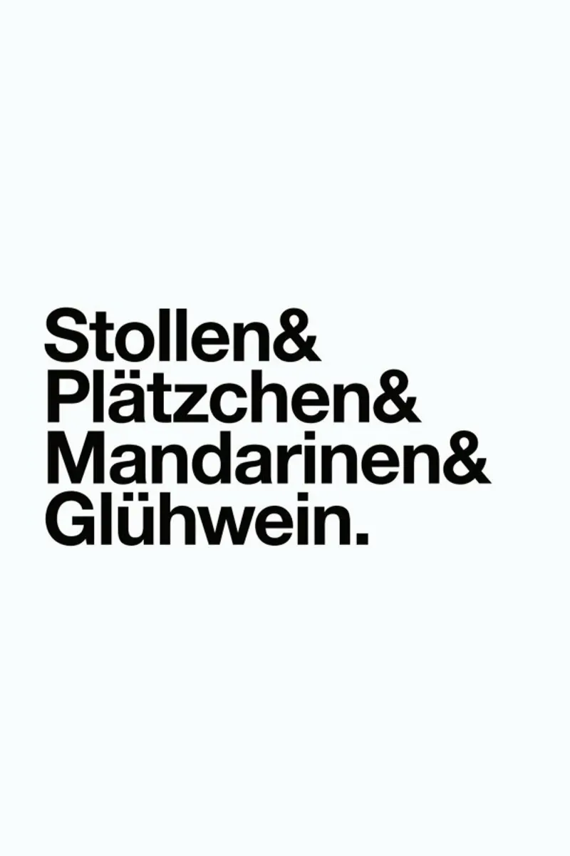 Stollen & Glühwein pellicola backlit da Studio One