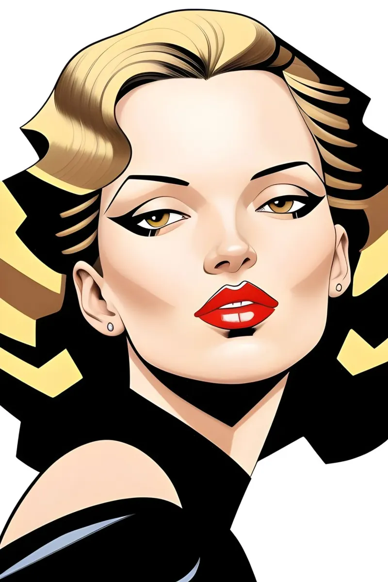 VOGUE MODA ASTRATTO pellicola backlit da ART DECO