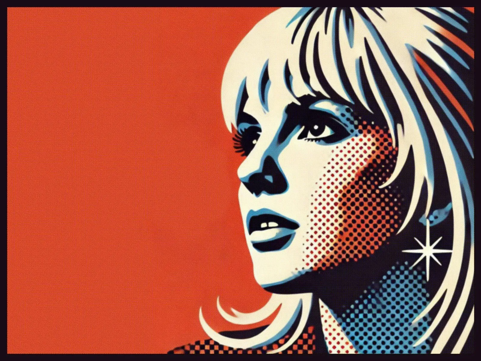 Britney - Stampa poster d'epoca pannello forex da posterprints-by-nomad