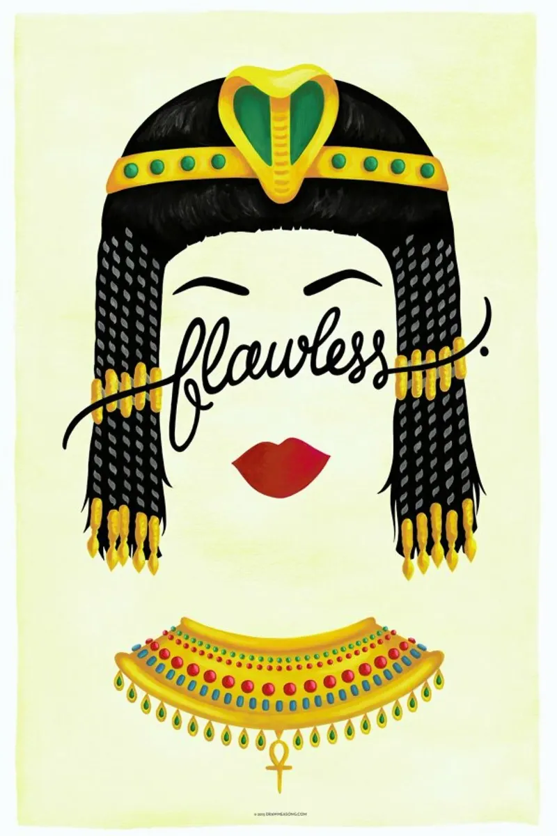 Flawless Cleopatra pellicola backlit da Nour Tohme
