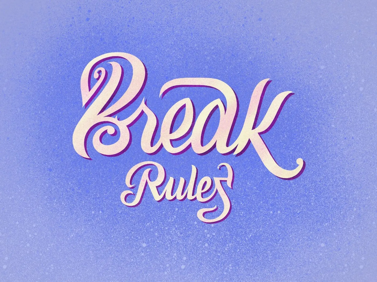 Break rules canvas by Glettering